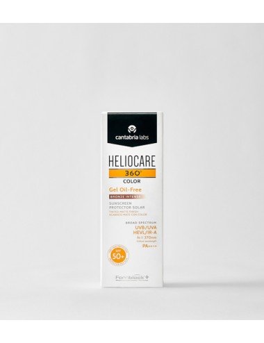 HELIOCARE 360º SPF 50+ COLOR GEL OIL-FREE PROTEC BRONZE INTENSE
